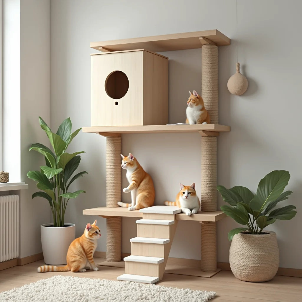 Cat Wall Furniture - Build a Vertical Playground with Cat Wall Furniture