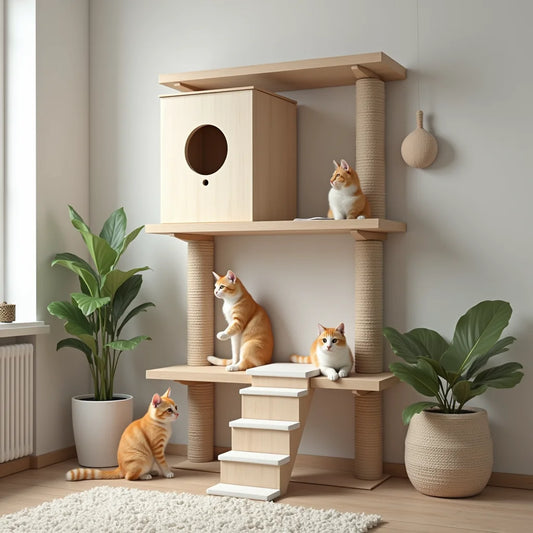 Cat Wall Furniture - Build a Vertical Playground with Cat Wall Furniture